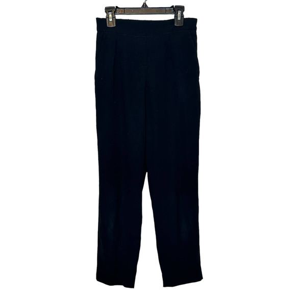Babaton Atelier black pleated pull on pants size 00 - Picture 1 of 10